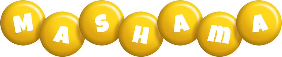 Mashama candy-yellow logo