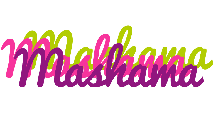 Mashama flowers logo