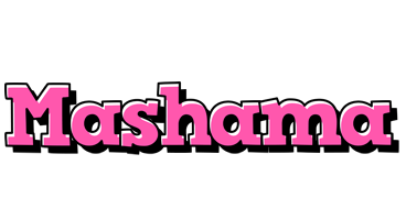 Mashama girlish logo