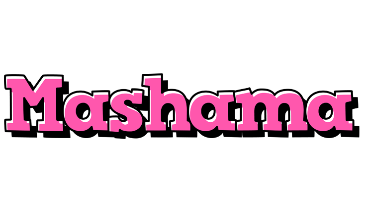 Mashama girlish logo