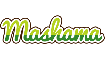 Mashama golfing logo