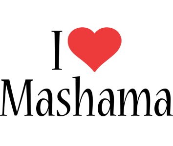 Mashama i-love logo