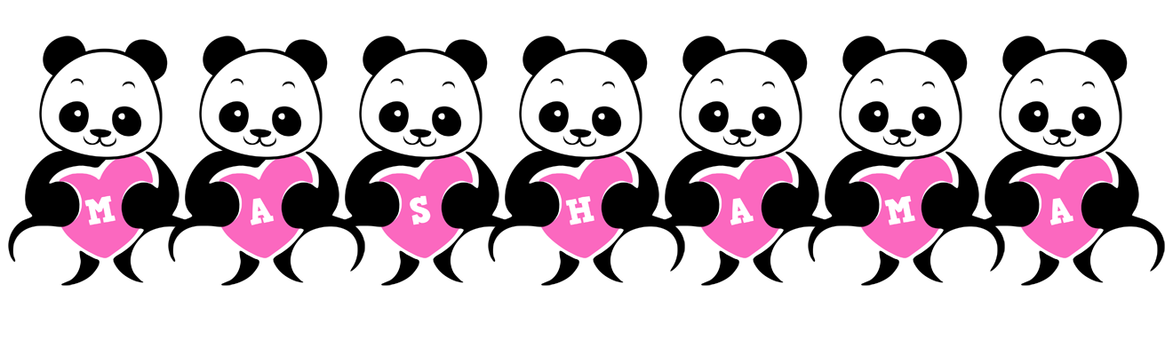 Mashama love-panda logo