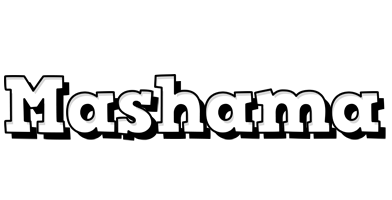 Mashama snowing logo