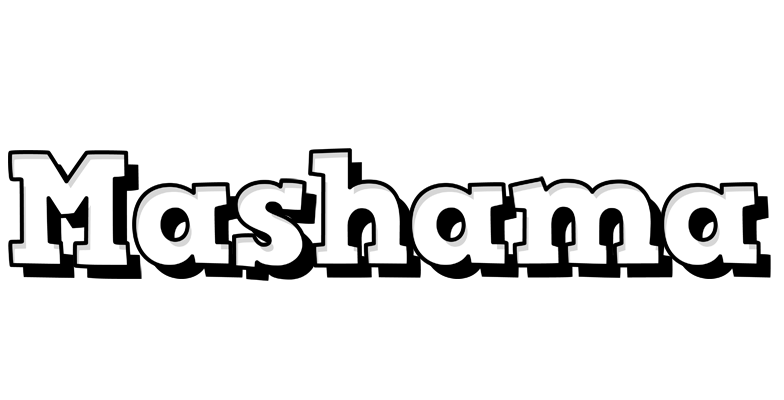 Mashama snowing logo