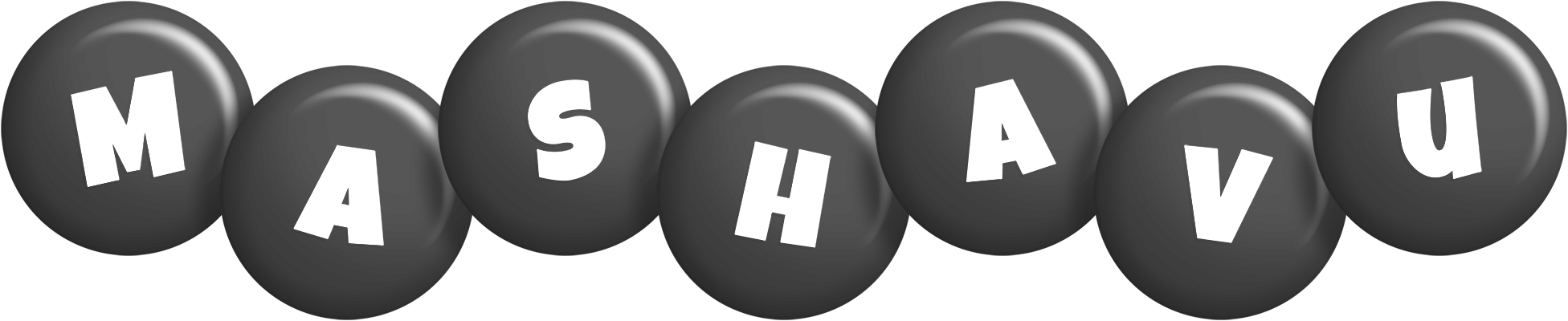 Mashavu candy-black logo