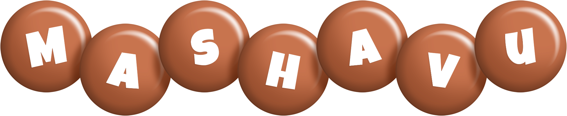 Mashavu candy-brown logo