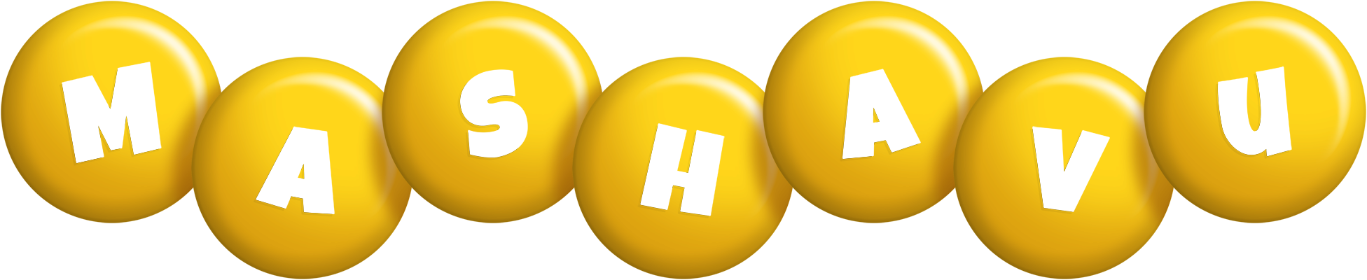 Mashavu candy-yellow logo