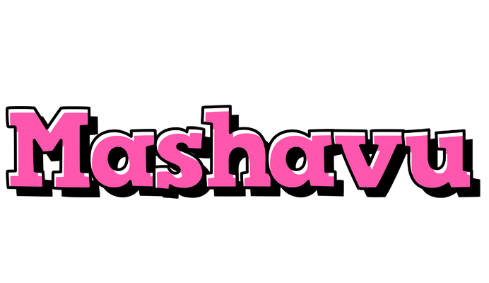 Mashavu girlish logo