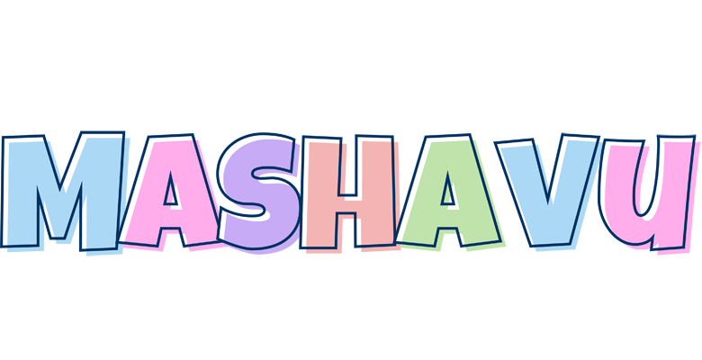 Mashavu pastel logo