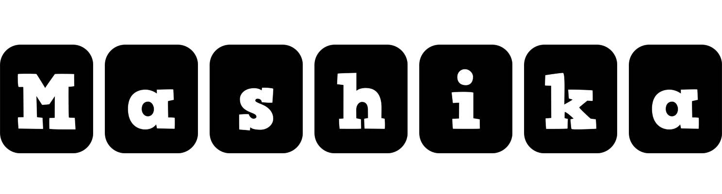 Mashika box logo