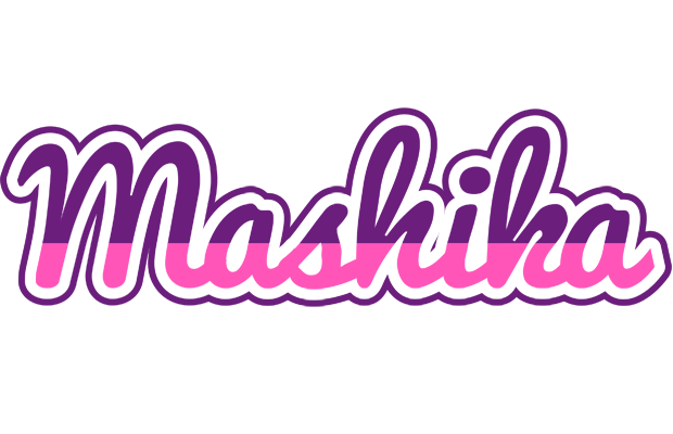 Mashika cheerful logo