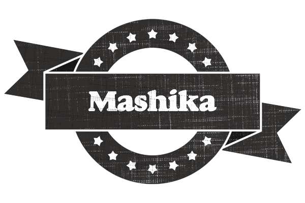 Mashika grunge logo