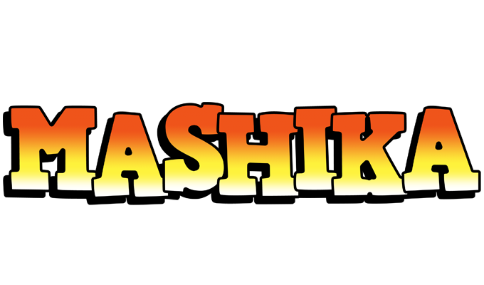 Mashika sunset logo