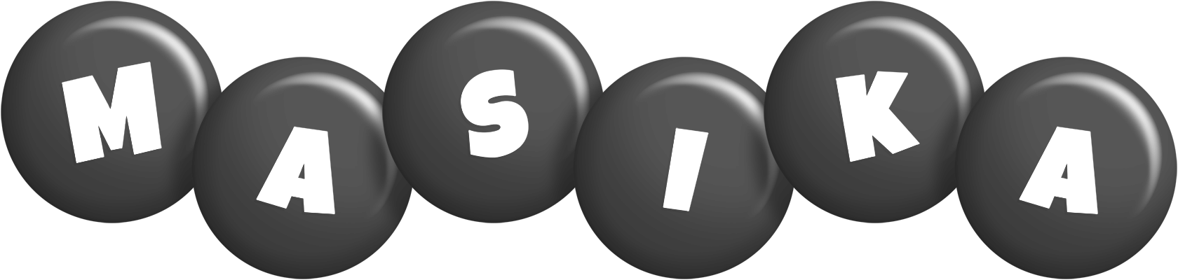 Masika candy-black logo