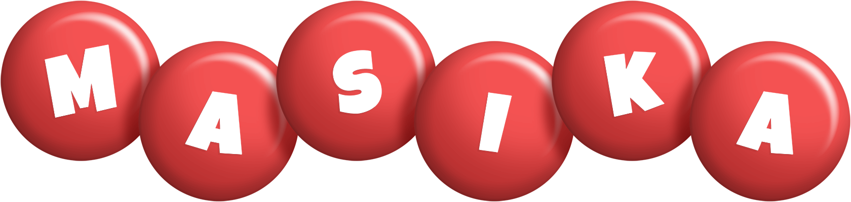Masika candy-red logo