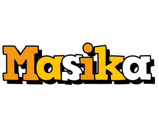 Masika cartoon logo