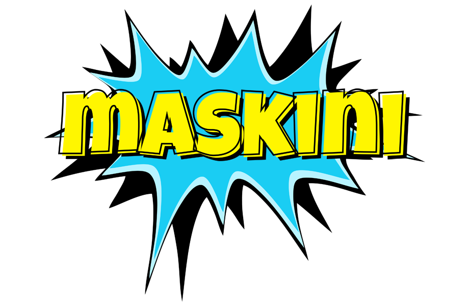 Maskini amazing logo