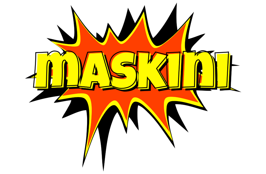 Maskini bazinga logo