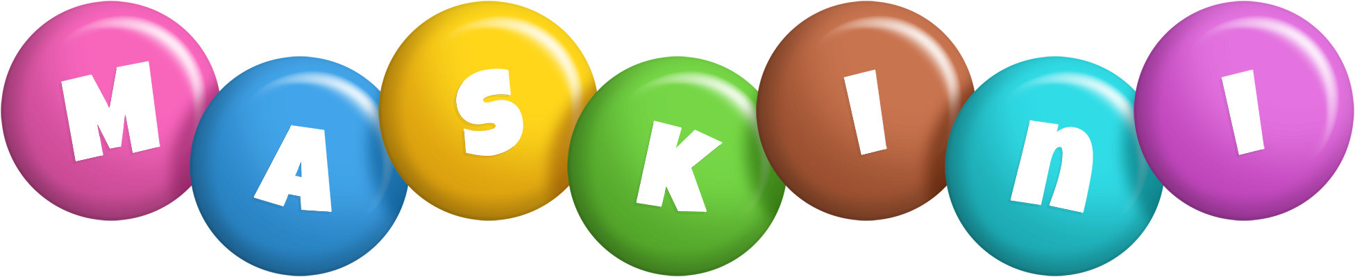 Maskini candy logo