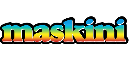 Maskini color logo