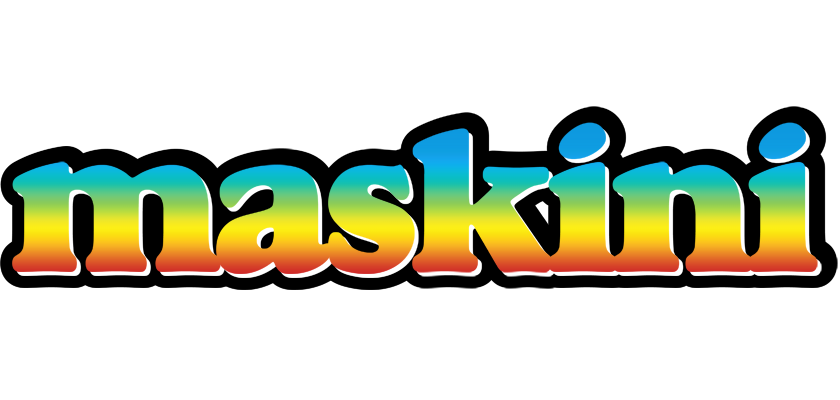 Maskini color logo