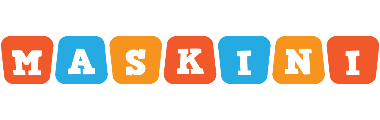 Maskini comics logo