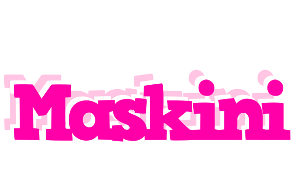 Maskini dancing logo