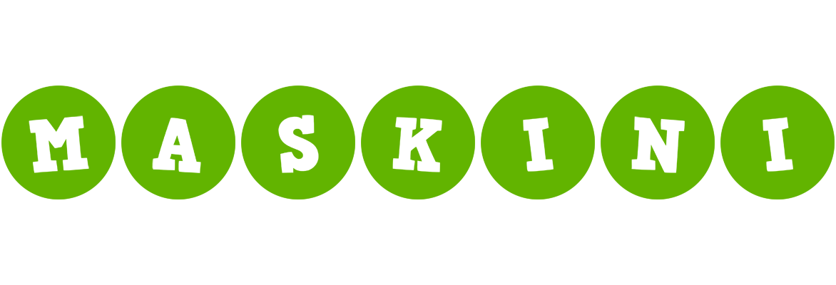 Maskini games logo