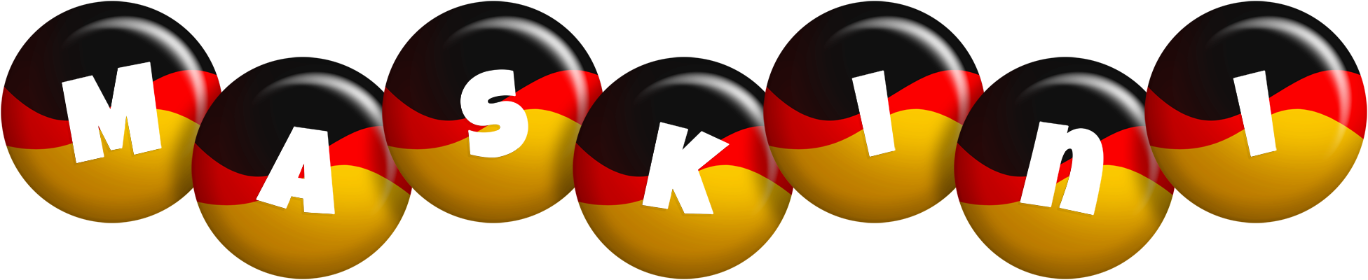 Maskini german logo