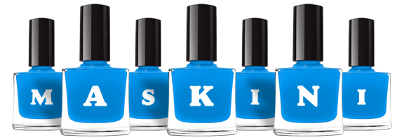 Maskini glossy logo