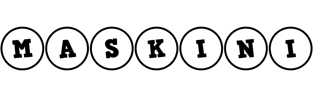 Maskini handy logo