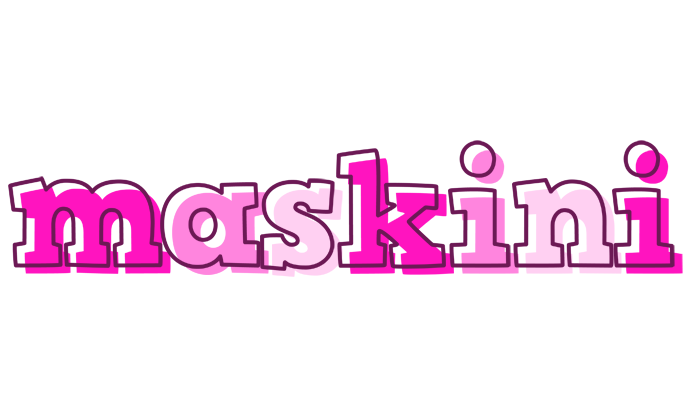 Maskini hello logo