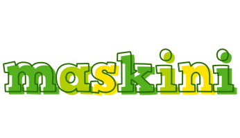 Maskini juice logo