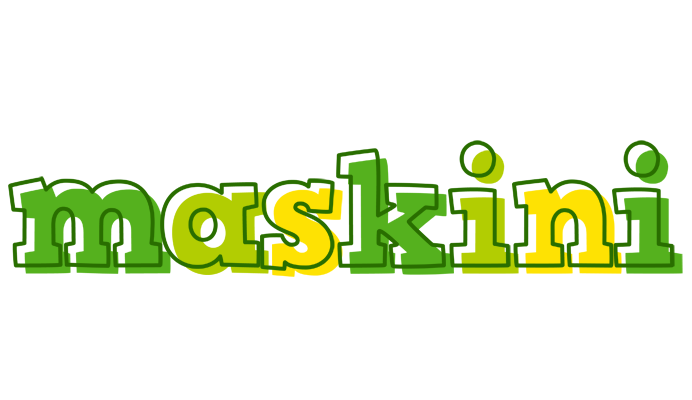 Maskini juice logo
