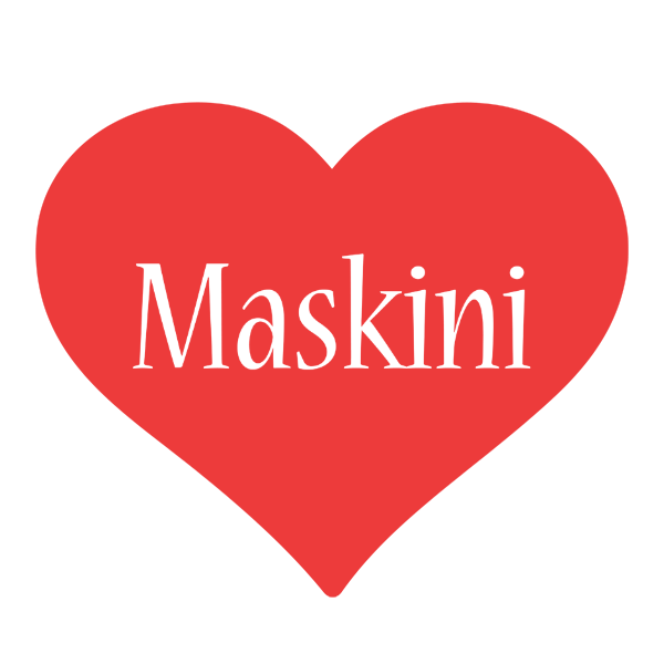 Maskini love logo