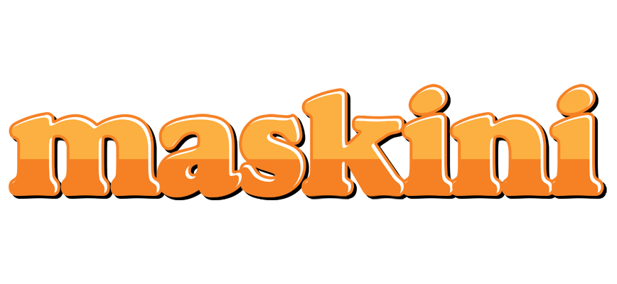 Maskini orange logo