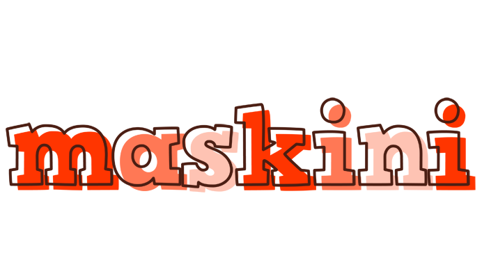 Maskini paint logo
