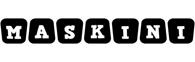 Maskini racing logo