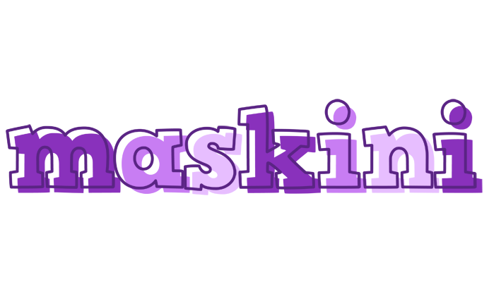 Maskini sensual logo