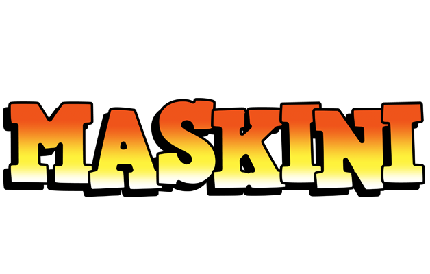 Maskini sunset logo