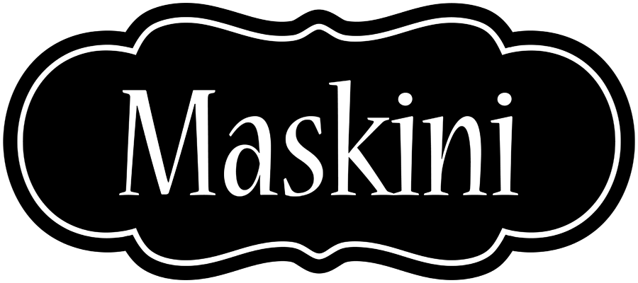 Maskini welcome logo