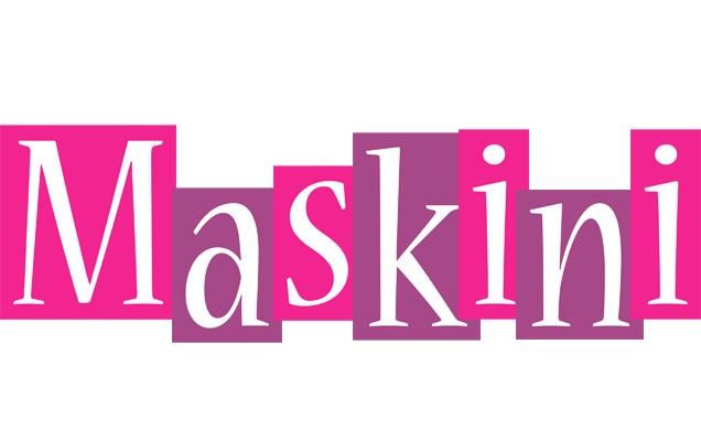 Maskini whine logo