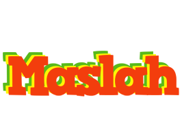 Maslah bbq logo