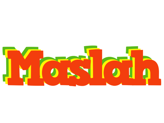 Maslah bbq logo