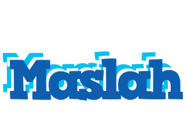 Maslah business logo