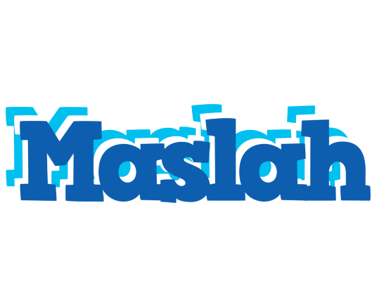 Maslah business logo