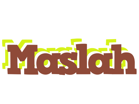 Maslah caffeebar logo