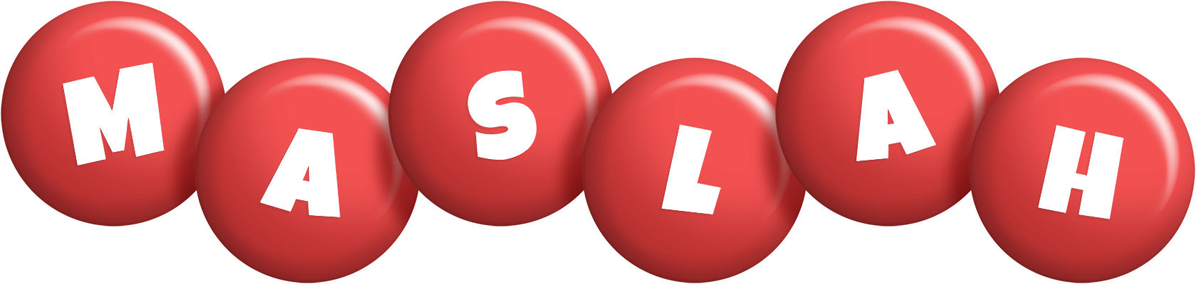 Maslah candy-red logo