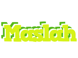 Maslah citrus logo